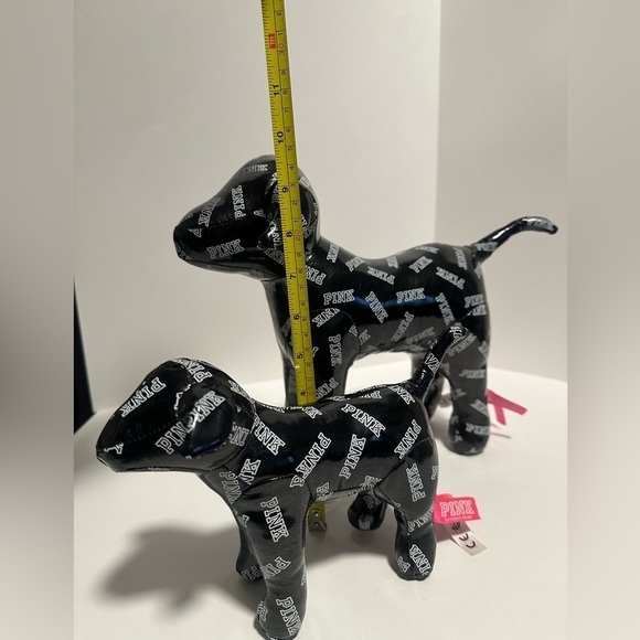 Pink by Victoria’s Secret Set of 2 Vinyl Dogs - Picture 4 of 7